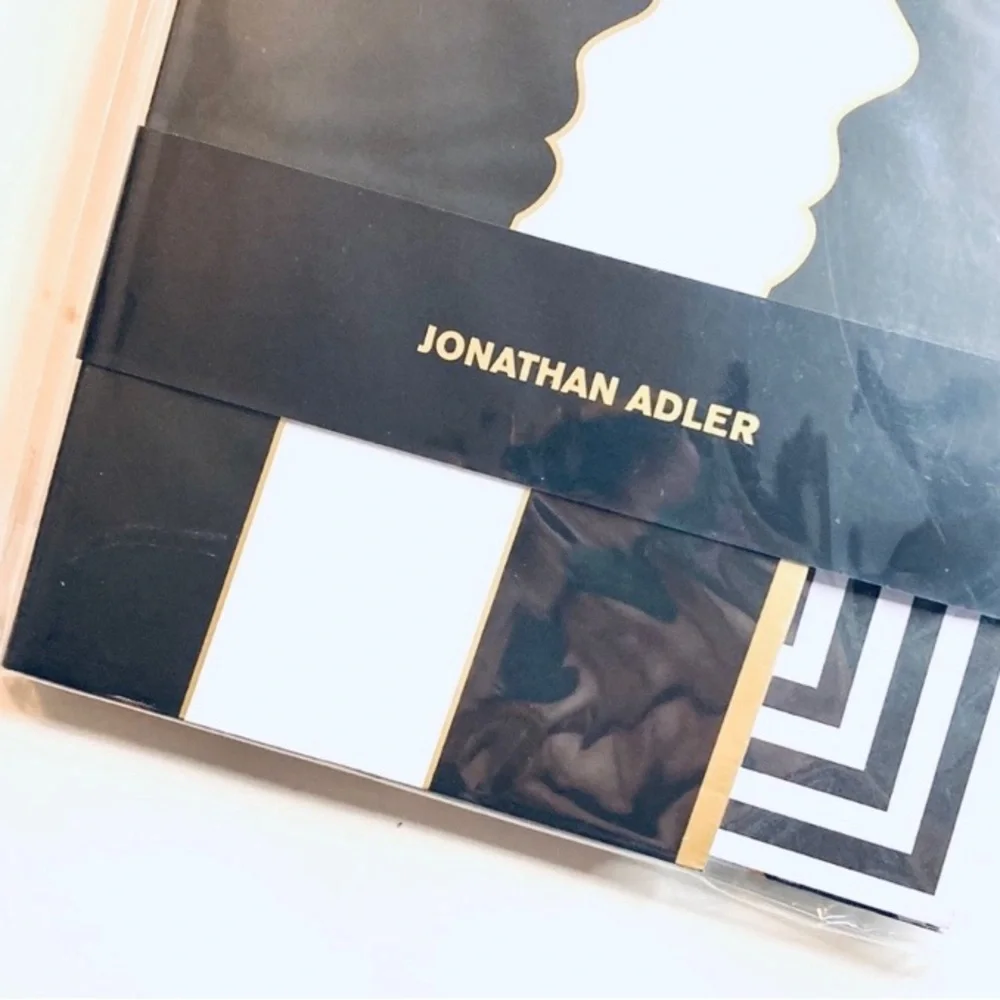 Black and White Jonathan Adler Journal - Picture 3 of 4